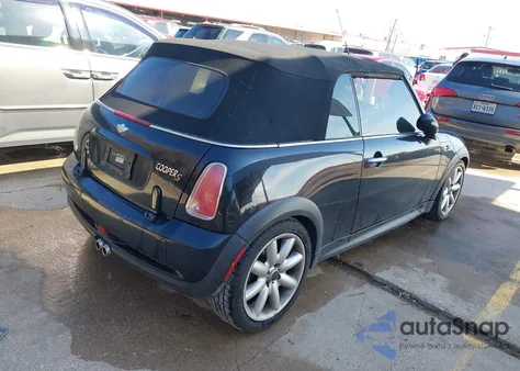 2006 Mini Cooper S z USA, uszkodzony, nr VIN WMWRH33566TK58942